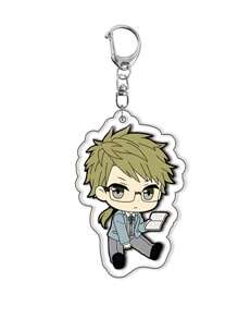 bandai Accesorio de anime Llavero acrílico de anime - Bungou Stray Dogs Lindo colgante de estilo Y2K de dibujos animados, adecuado para bolsos y llaves, regalo perfecto para fans, accesorios de cosplay, llavero de coche, bolso, mochila, pequeña joya, accesorios, regalos creativos, regalos de estudiante, accesorios de coche, colgante de bolso, accesorios escolares