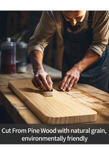 Etagere Murale en Bois, Étagère Flottante à 3 Niveaux, Étagère Décorative en Bois Massif avec Tablettes Amovibles, 50x58 cm, pour Salon et Chambre