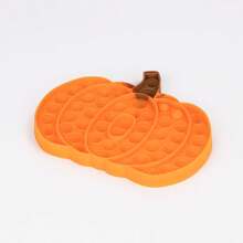 Brinquedo Sensorial de Alívio de Estresse Bolha de Plástico Abóbora Amarela, Brinquedo Sensorial Estourando Bolhas com o Dedo, Brinquedo Popular de Alívio de Estresse para Adultos e Crianças, Decoração de Jogo de Festa para Natal, Halloween, Brinquedo de Relaxamento, Jogo de Empurrar e Estourar Diversão para Crianças e Adultos