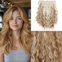 12-Inch Medium-Long Curly Hair, Soft Texture, Securely Worn And Not Easy To Fall Off, Suitable For Women