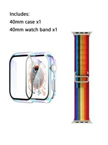 防摔手表保护壳 + 时尚表带套装！兼容所有型号（S9/8/7/6，40/41/42毫米）| 防摔耐用，随心变风格