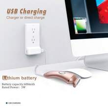 1入組ABS電動脫毛器，現代主義家用防水脫毛器