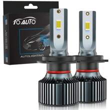 TOAUTO TOAUTO 2Pcs H11 Led Canbus Headlights Bulb H4 LED Bulbs H7 Led Light H11 Fog Lamp 9006 9005 HB4 Headlamp For Vehicles