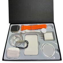 KIT6 Accessories For IP Includes MagSafe Charger Rechargeable Battery AirPod With Strap Cable And Cube Type C To Lightning - 黑色 - 查看 3