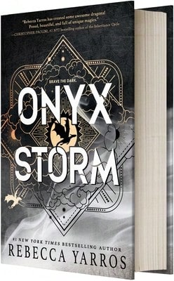 Pre-Owned Onyx Storm (Standard Edition) (Hardcover) By Rebecca Yarros