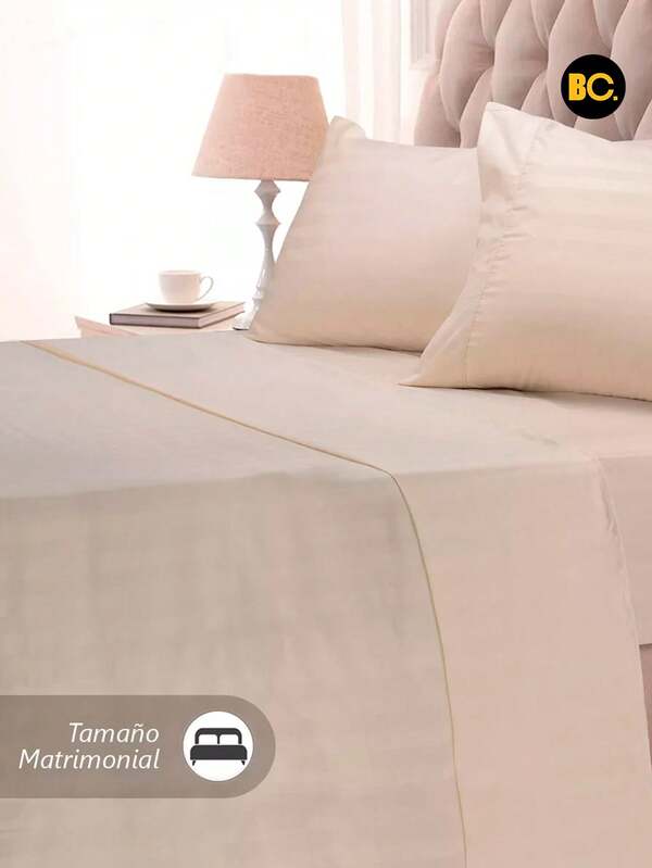 Big City Juego De Sabanas Matrimonial Egipcian Premium 2,800 Hilos