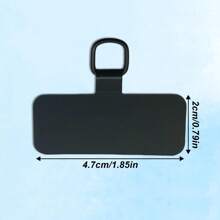 Cordón para teléfono de metal ultraligero - Correa de acero inoxidable duradera, adecuada para usuarios activos - Universal, excelente para correr, escalar y deportes