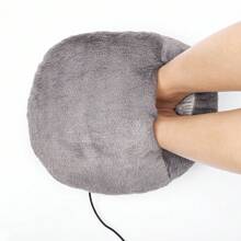 Hailicare 1pc USB Powered Electric Foot Warmer, Wrap Around Heel Design, Full Coverage Foot Warmer, Suitable For Office, Study Room, Bedroom, Living Room, Etc.