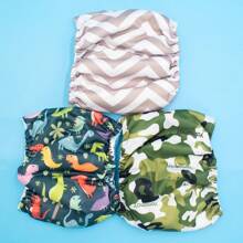 3pcs Male Dog Belly Bands Dog Pants Small Dog Cloth Diaper Reusable Absorbent Pad, Pet Supplies Anti-Harassment Leash