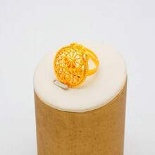 Dubai Gold Jewelry Set, African Bride Wedding Jewelry Set, Nigeria Necklace Bracelet Earrings Ring Jewelry - Yellow Gold - View 8