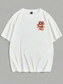Anti Social Club Cobra De Fogo Rua Street T-Shirt Unisex Male Female 100% Cotton Premium Top Launch Immediate Shipping Various Colors!! - 白色 - 查看 2