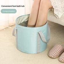 1Pc Portable Collapsible Foot Bath Basin - Soothe And Refresh Your Feet Anywhere Anytime For Women Men