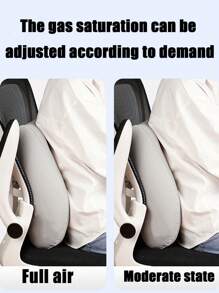 Inflatable Travel Cushion For Office Chairs, Car Cushions For Lower Lumbar Support, 4-In-1 Portable Inflatable Cushions, Fast Inflation/Deflation, Ergonomic Inflatable Lumbar Cushions For Airplanes, Cars, Chairs... Chair Cushion Seat Cushion