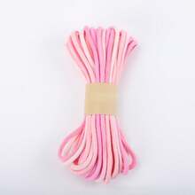 1 件 3 毫米渐变色芯绳，DIY 手机挂绳，花边编织绳