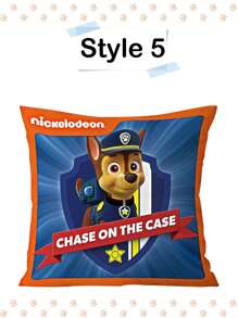 Paw Patrol Paw Patrol Pillowcase (Without Pillow Core), Dog Patrol Cushion Cover, Home Sofa Decoration Cushion, Car Waist Pillow, Paw Patrol Pillowcase (Without Pillow Core), Decorative Pendant