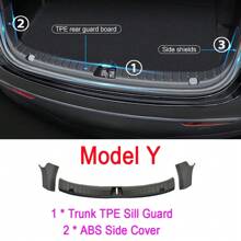 Rear Trunk Bumper Protector Guard For  Juniper Launch Accessories 2025 2024 Trunk Threshold Sill Cover Mat Plate