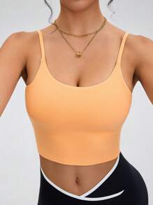 Top Esportivo Feminino, Sutiã Esportivo para Atividades Ao Ar Livre, Lazer, Corrida, Fitness, Pilates