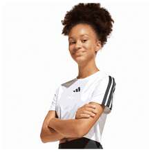Adidas Young Boys T-Shirts - 白色 - 查看 4