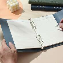 100 Sheets A5 Loose Leaf Notebook Notepad For Office And Daily Use, School Supplies, Back To School - Multicolor - View 3