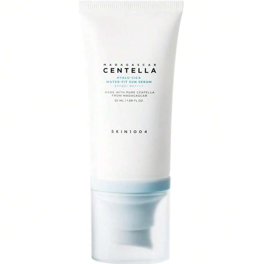 SKIN 1004 Madagascar Centella Hyalu-cica Water-Fit Sun Serum - Bloqueador Coreano con Centella y Ácido Hialurónico - Azul - Ver 1