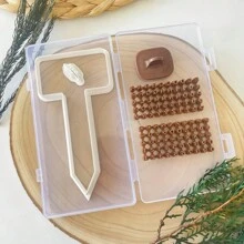 Polymer Clay Cutters For Herb And Vegetable Plant Markers - With Alphabet & Number Stamp Ideal For DIY Fruit, Flower, And Seed Labels, Herb Signs, Name Plates, Garden Tags. Essential Clay Tools For Garden Decoration