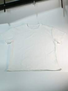 Camiseta Casual de Manga Curta com Gola Redonda para Esportes ao Ar Livre Masculinos, Nova Chegada na Primavera/Verão