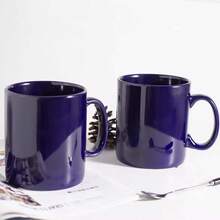 30oz Super Large Ceramic Coffee Mugs Large Handles Set Of 2 (Cobalto) - Cobalt - View 4