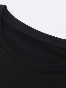 定制女士休闲宽松T恤，个性化图案设计，上传您的照片/情侣照片/宠物照片，自定义姓名/文字