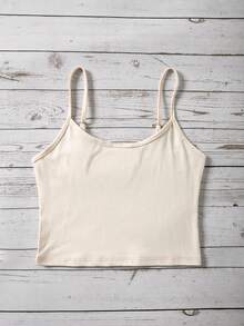 2pcs Women Shirt And Tank Top Set, Fashion Versatile Elegant Casual Loose Fit - 杏色 - 查看 6