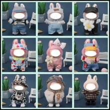 [Clothes Only] Universal Outfit For 17cm Doll, Party Dress; 15cm Heart Knitted Sweater With Hat