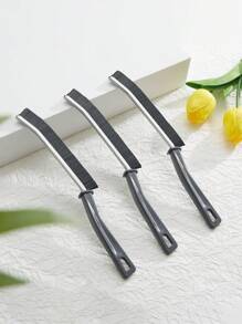 1 peça: limpe os azulejos da sua cozinha e banheiro sem esforço com esta escova multifuncional para fendas! Para serviços de limpeza comercial/lojas