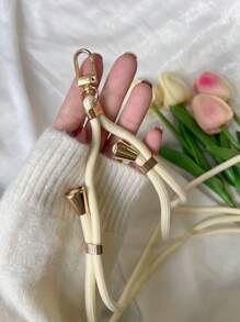 Cordón ajustable y versátil para teléfono/Soporte para tarjeta de identificación