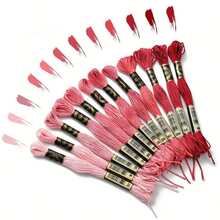 12pcs/Set 8m Embroidery Threads Floss For Cross Stitch Threads Friendship Bracelets Crafts