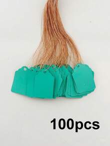 100pcs, Waterproof Plastic Hanging Sign Gardening Marker Label Hanging Tag Waterproof Succulent Label - Multicolor - View 14