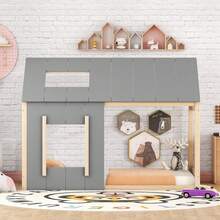Kids Bed Frames, Headboards & Footboards - Natural + Pine - View 3