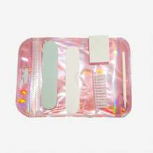 Set de 30/20/10/5/3/1 piezas de herramientas de manicura y pedicura, incluye lima de uñas mini, bloque de pulido, lima de uñas de doble cara, empujador de cutículas de madera, herramientas de limpieza de uñas, conveniente para uso en casa u exterior, palitos de uñas, cepillo de uñas, set de pedicura