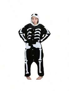 Women Lounge Jumpsuits - Skeleton - View 3
