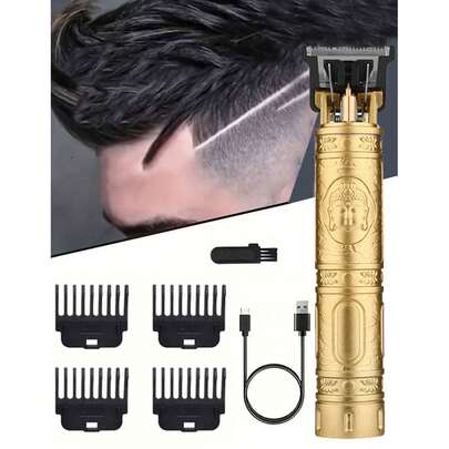 WEEME Cortadora de pelo eléctrica profesional, recargable, inalámbrica, afeitadora eléctrica multifunción adecuada para corte de cabeza rapada, tallado, carga rápida, tijeras eléctricas portátiles para el hogar, nuevo modelo