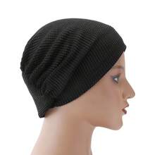 Sleek Design, Breathable Mesh Black Undercap For Women - Elastic, Lightweight & Portable | Fashionable Polyester Hair Cap
