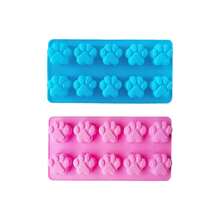 Cat Claw Shape Chocolate Silicone Mold DIY Baking Cake Decoration Mold Candy Pudding Jelly Soap Mold Drip Glue Mold Ice Tray Ice Cube Tray Ice Cube Ice Cube Squishy Ice Cube Mold Ice Cube Mould - Multicolor - View 11