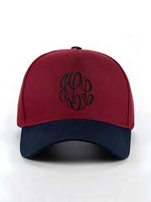 Customized Embroidered Name Baseball Cap - Lightweight, Breathable, Adjustable, Unisex For Wedding, Valentine's Day And Holiday Gifts (Hand Wash Only), Personalized Headwear, Casual Style, Embroidered Design - Multicolor - View 8