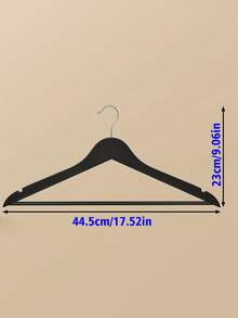 Customizable Text/Logo Wooden Thicker Non-Slip Hanger, Clothes Rack, Coat Hangers, Pants Hanger, Household Wood Hanger