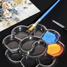 A Set Of 12 Acrylic Paint Colors With 2 Paintbrushes, Suitable For Students' Painting And Art Crafts, Including A Paintbrush Set For Oil Painting.