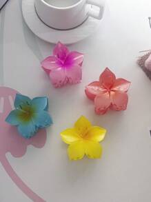 6 Pezzi Fermagli per capelli con fiore a 5 petali per donne, fermagli per capelli alla moda per vacanze al mare, per la parte posteriore della testa