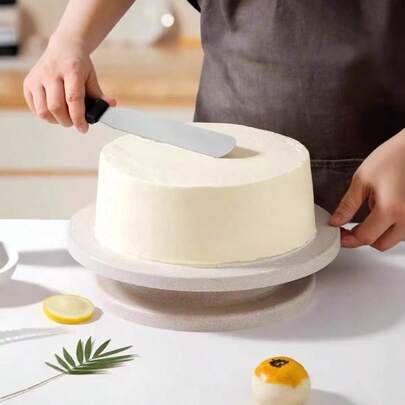 1pc Cake Swivel Plate Revolving Cake Sugarcraft Turntable Decoration Stand Platform Turntable Baking Cake Tools