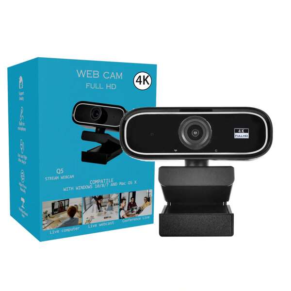 Kamera mit MikrofonKonferenzunterricht Live Webcam Treiberfreie Computerkamera