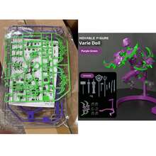 2025款可更换夜光动作人偶伊利丹，全身关节可动，可自由摆放，生日礼物、复活节礼物、礼品，完美之选 - 彩色 - 查看 20