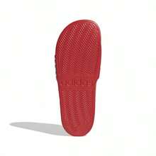 Adidas ADILETTE SHOWER - Red and White - View 3