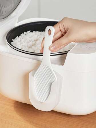 1pc Kitchen Ladle Holder, Suction Cup Spoon Rest Rack For Rice Cooker, Ladle & Soup Spoon Hanger, Household Utensil Storage