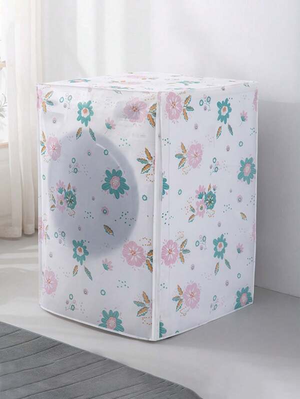 1 capa protetora para máquina de lavar, à prova de poeira, para uso doméstico